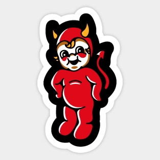 Kewpie devil Sticker